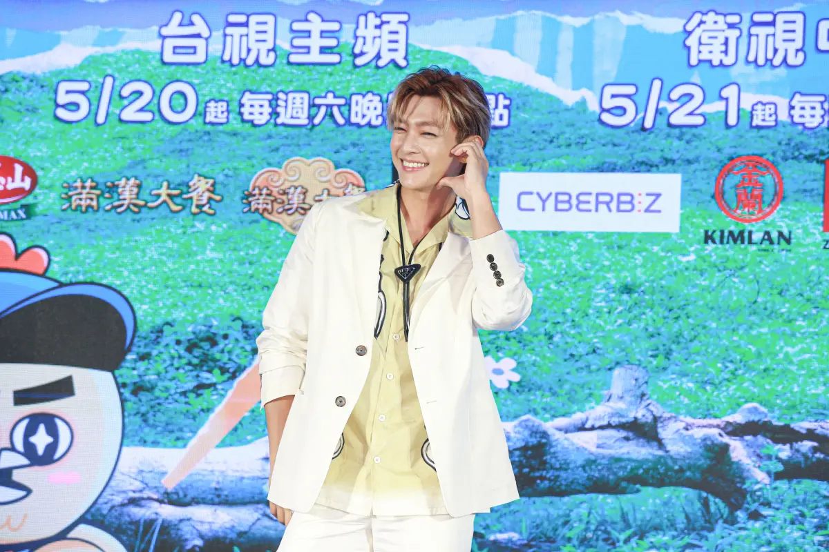 ▲原定是金鐘獎主持人的炎亞綸，因感情風波丟失主持棒，神隱4個月後發聲恭喜《來吧！營業中》獲獎。（圖／TVBS提供）