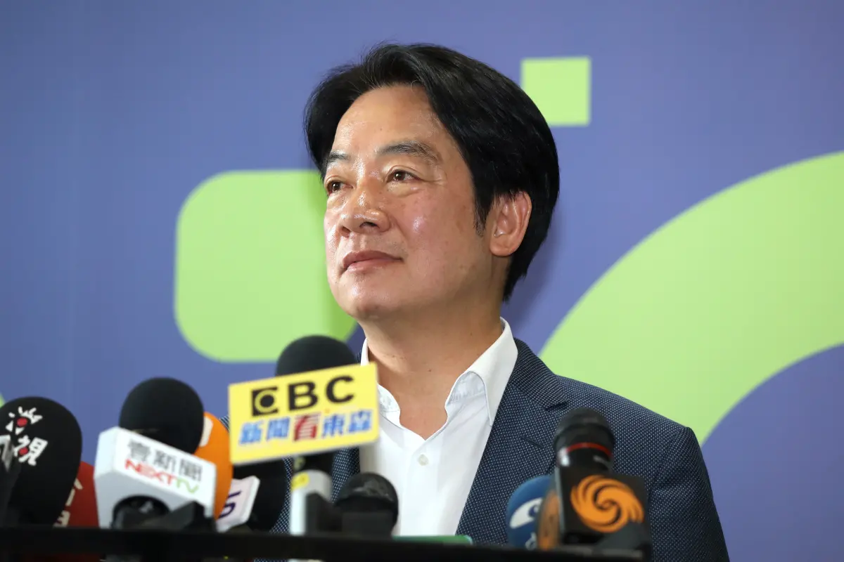 ▲賴清德認為選舉沒有必要提及孩子，目前次子已返國在台工作，長子也說會回台灣，自己都是尊重他們的意見。（圖／NOWnews資料照片）