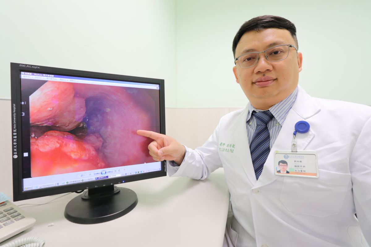 ▲醫師提醒如果出現吞嚥困難症狀，務必盡快就醫檢查。(圖／醫院提供2023.6.1)