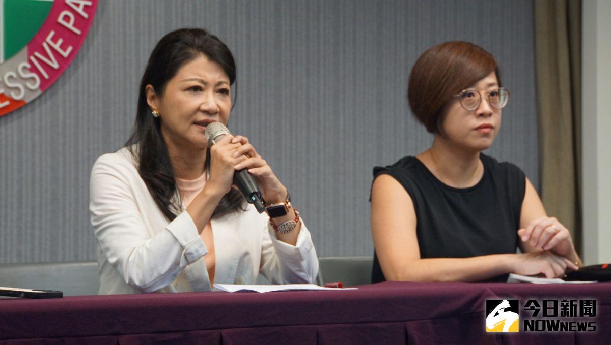 ▲民進黨前黨工遭性騷被吃案，民進黨中央黨部舉行記者會說明。（圖／記者呂炯昌攝，2023.06.01）