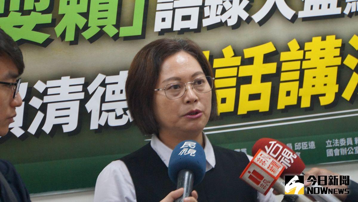 ▲民進黨黨工遭性騷擾上報卻遭吃案，立委批賴香伶轟性平形同虛設。（圖／記者呂炯昌攝，2023.06.01）