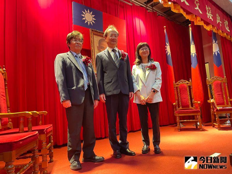 ▲前最高法院院長吳燦、司法院長許宗力、最高法院院長高孟焄(圖/記者潘千詩攝,2023.06.01)