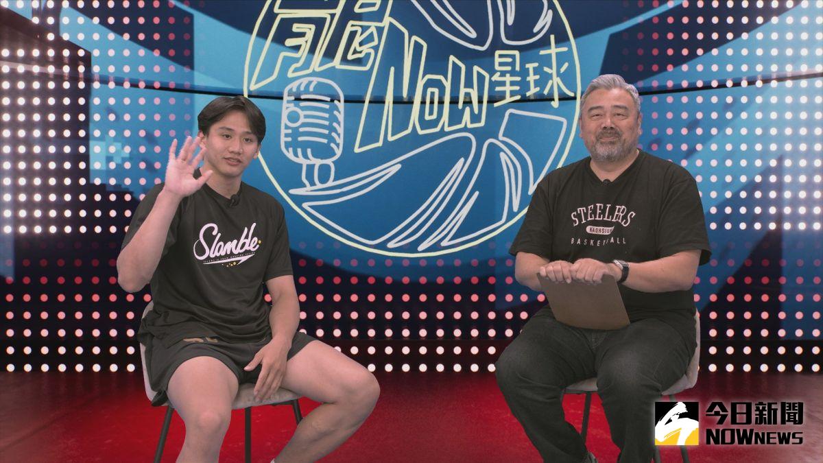 ▲林彥廷即將投入職籃選秀，肯尼哥透過節目來讓大家更了解他的未來規劃。（圖／胡繼偉 攝）