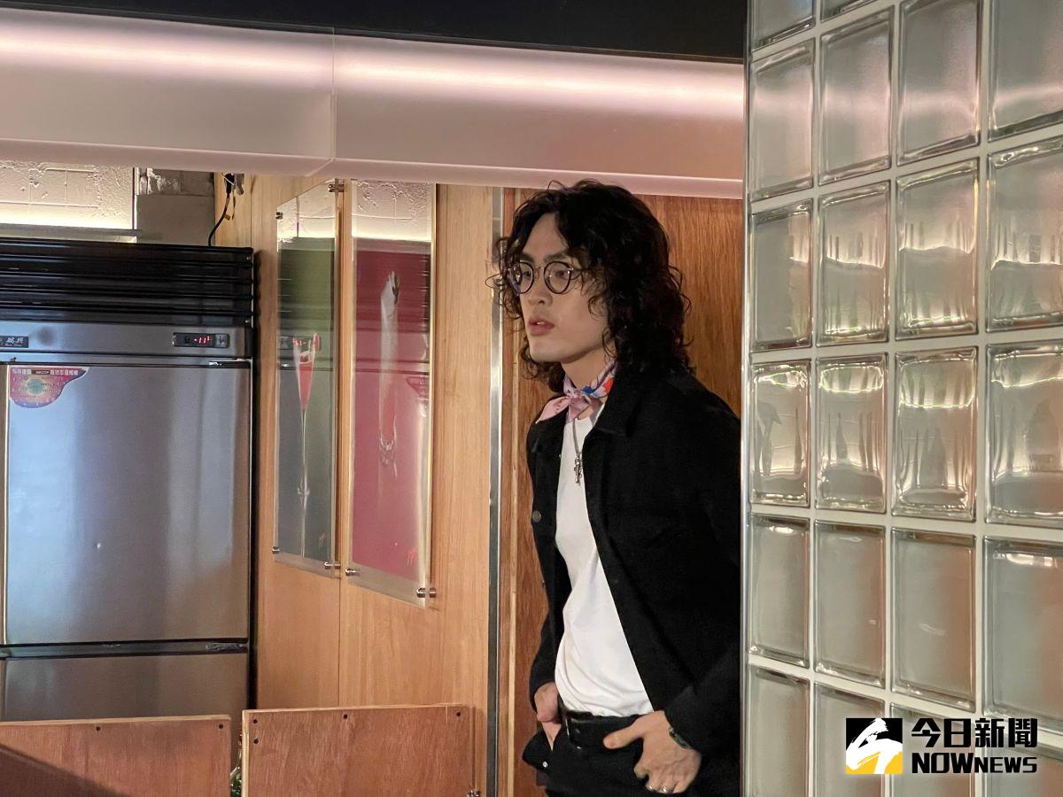 ▲鶴對於是準歌王感到開心又困惑，不諱言自己是「大黑馬」。（圖／記者吳雨婕攝, 2023.06.01）