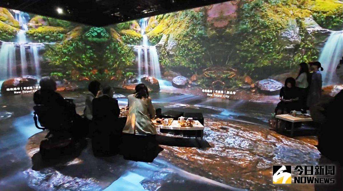 ▲「双融域 AMBI SPACE ONE」自6月2日起，推出《絕美之島—縮時台灣映像誌》全沉浸體驗展。（圖／記者許家禎攝）