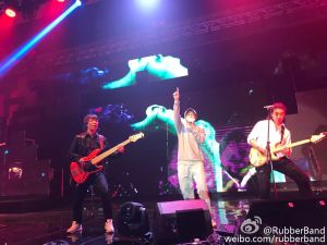 ▲RubberBand於6月23日在Legacy台北舉行「RubberBand Ciao World Tour 2023 」。（圖／翻攝RubberBand微博）