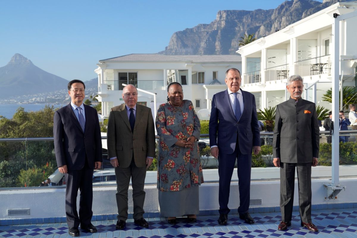 ▲金磚五國（BRICS）正試圖在國際舞台獲得更大的發言權，包含巴西、俄羅斯、印度、中國與南非等外交首長在會談中表示，歡迎新成員加入。（圖／美聯社／達志影像）