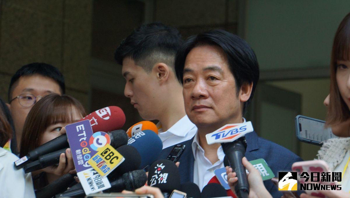 ▲副總統賴清德於中常會上表示，若黨務主管對性騷隱匿不報，查證屬實一律開除且永不任用。（圖／記者呂炯昌攝）