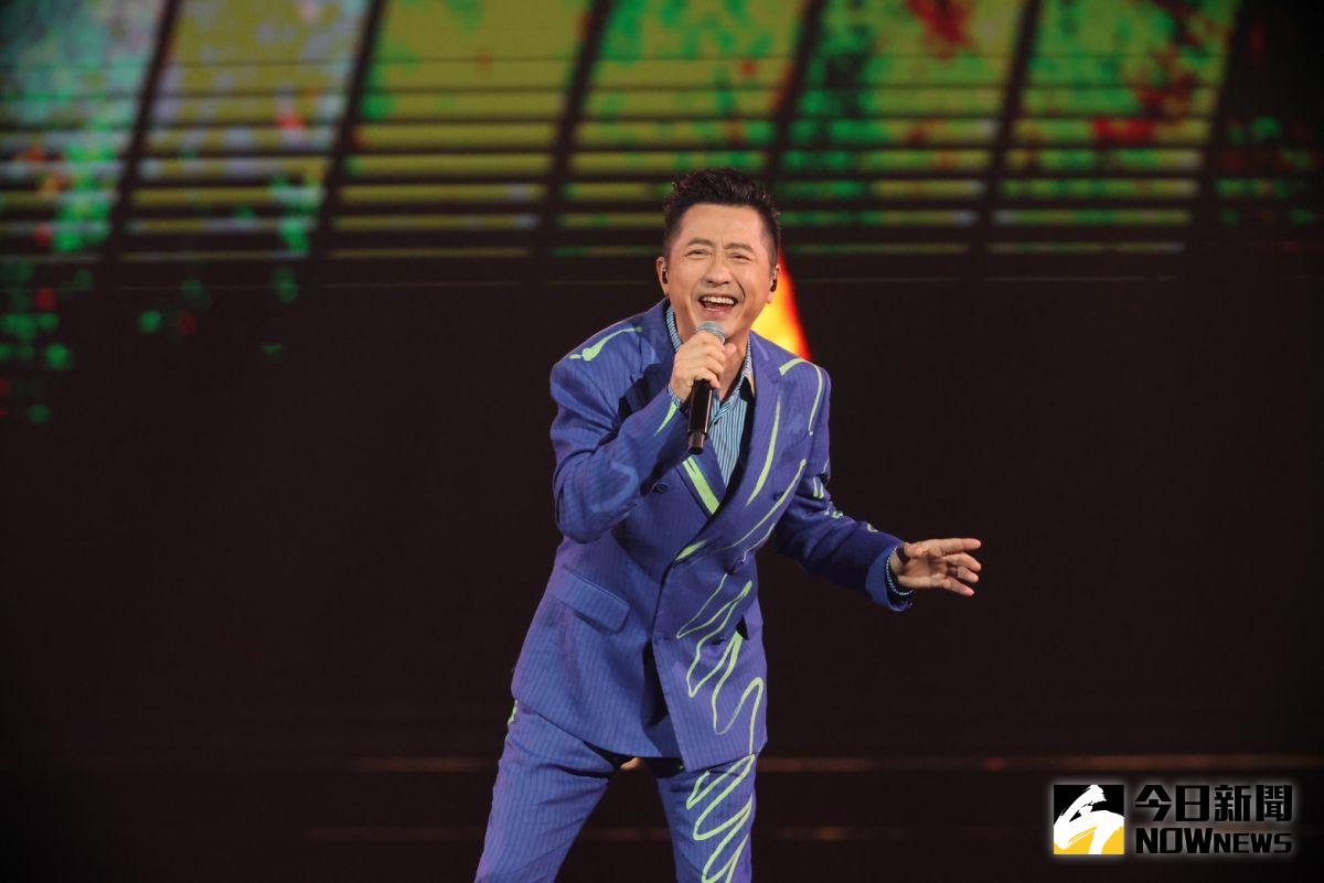 ▲庾澄慶澄清江湖傳聞，笑說一天不可能騎行300公里，「椅墊會穿透嘴巴」。（圖／記者陳明中攝）