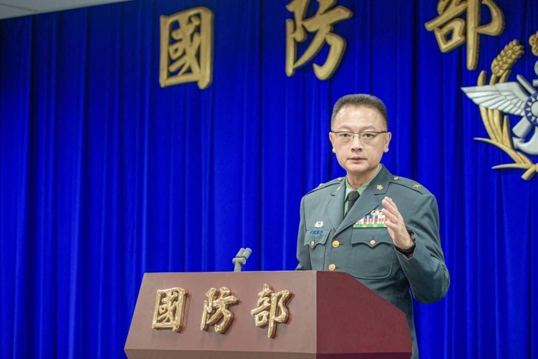 ▲國防部發言人孫立方少將（圖／國防部提供）。