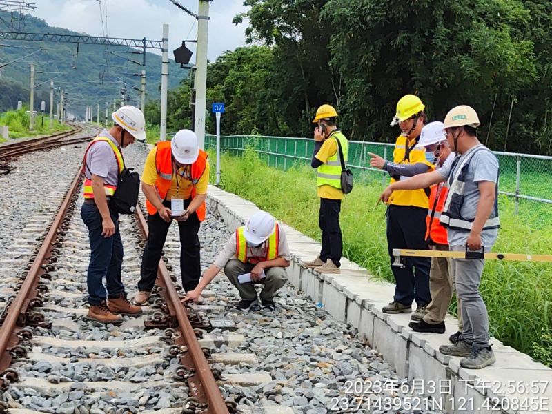 ▲交通部今（4）日表示，已完成台鐵南平至萬榮站雙軌化工程履勘作業，完工啟用後，將可增加班次、縮短待避交會時間，帶動花東地區的觀光與經濟發展。（圖／交通部提供）