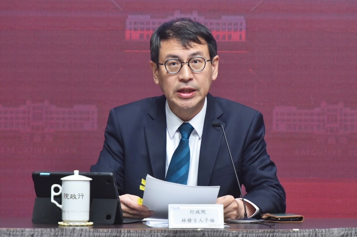 ▲對於王鴻薇指控反詐文宣經費獨厚《民視》，政院發言人林子倫表示所有過程皆公開、公正，可受社會大眾公評。（圖／行政院提供）