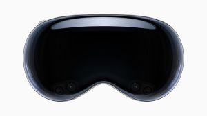 ▲蘋果首款頭戴裝置「Vision Pro」。（圖／官方提供）