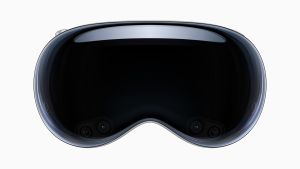 蘋果首款頭戴裝置「Vision Pro」。(圖/官方提供) ▲蘋果首款頭戴裝置「Vision Pro」。(圖/官方提供)