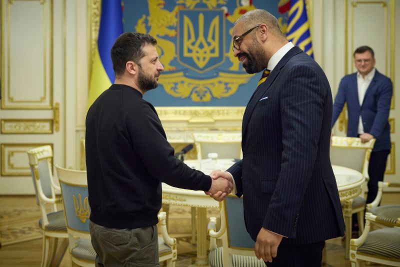 英國外相二訪烏克蘭　為重建會議熱身