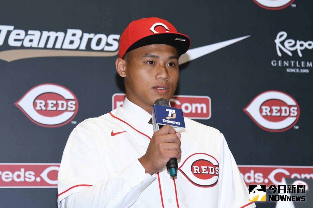 ▲紅人隊正式簽下林盛恩，他也入選中華隊U18 24人名單。（圖／林調遜攝）