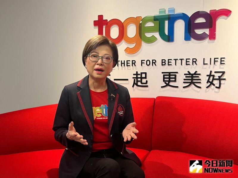 ▲磊山保經董事長李佳蓉自認是嚴格的媽媽,寵是沒用的,要培養孩子競爭生存能力。(圖/記者顏真真攝)