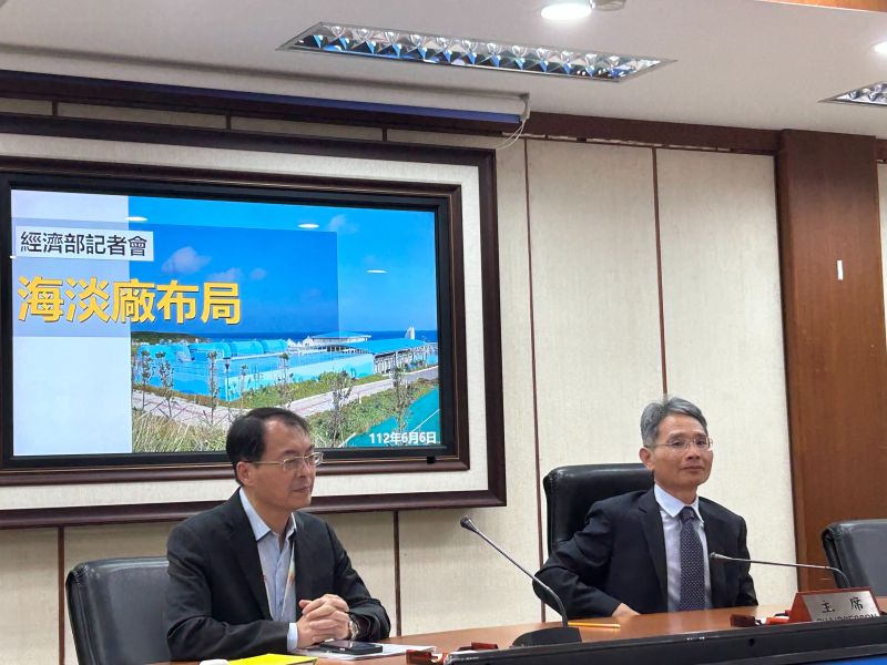 ▲經濟部水利署加速推動海淡廠計畫,將優先推動新竹及台南海水淡化廠工程。(圖/記者鄭妤安攝)