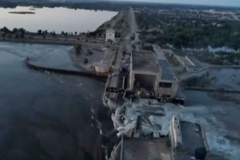 德總理指控俄炸毀烏克蘭水壩　阻烏軍反攻