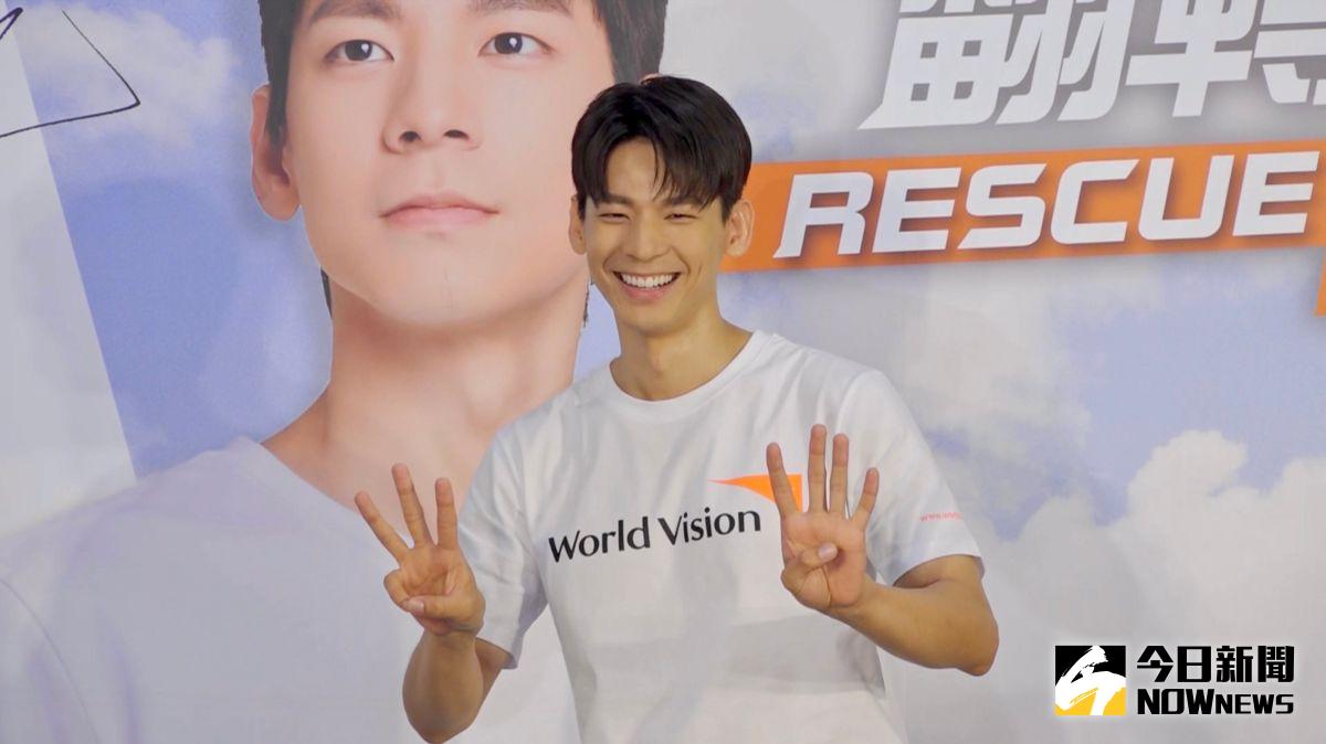 ▲《變形金剛：萬獸崛起》上映，林柏宏曾演出系列電影戲分被剪光，笑說要和紀培慧去看。（圖／記者陳思誼攝影）