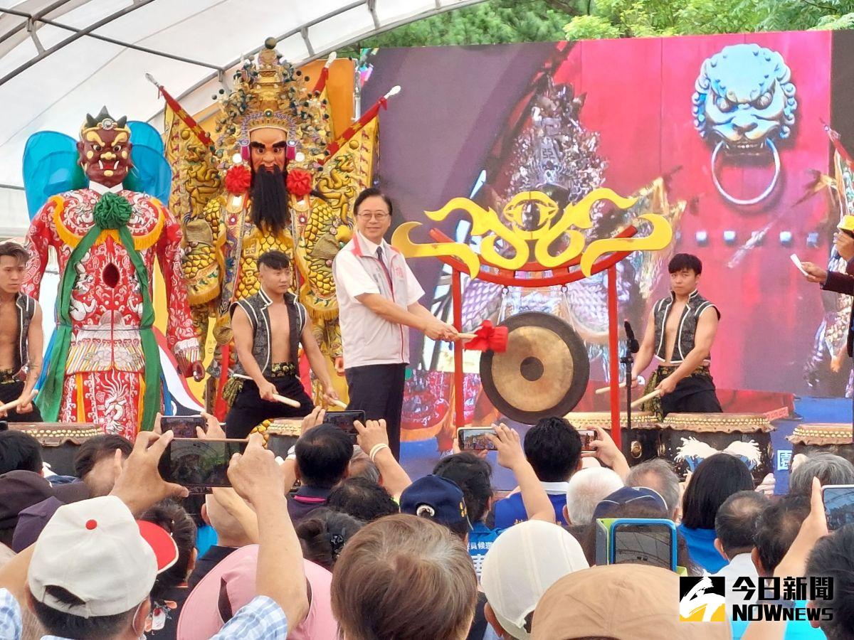 ▲桃園閩南文化節10日起登場，市長張善政也邀請全國朋友一同前來體會桃園閩南文化的珍貴。（圖／記者李春台攝，2023.06.08）