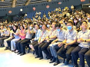 ▲國家海洋日活動，有自全國各地的公務部門、學校、民間團體及代表與會。(圖／記者黃守作攝，2023.06.08)