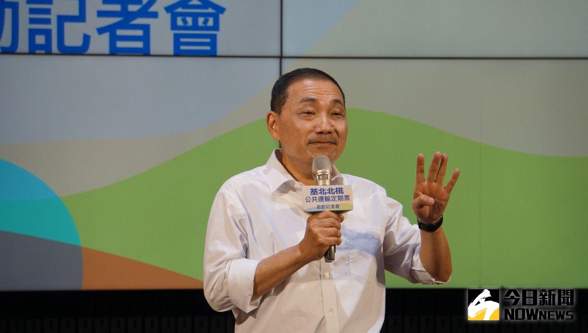 ▲新北市長侯友宜宣布投入2024總統大選後，在多個民調中「吊車尾」。（圖／記者呂炯昌攝，2023.06.09）