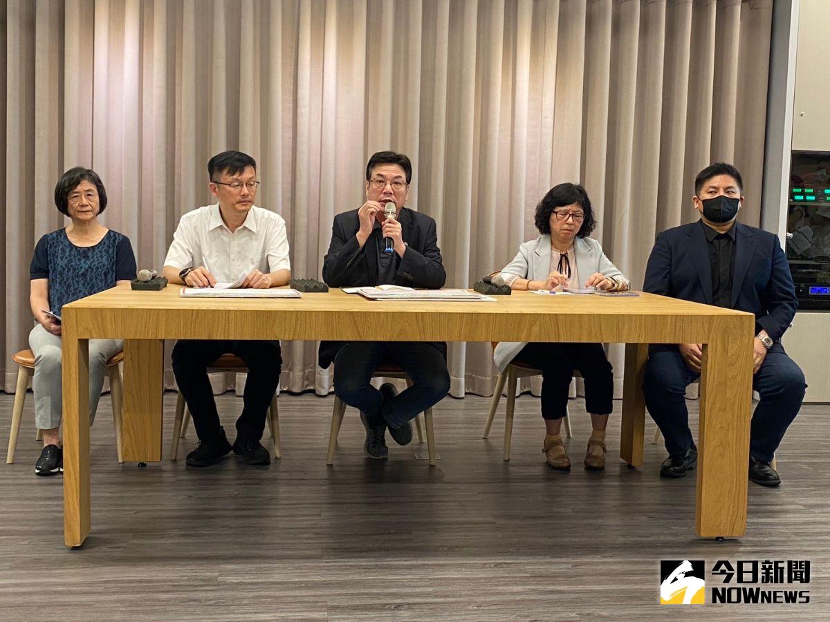 ▲針對板橋幼兒園涉餵毒案，新北市府召開記者會，副市長劉和然宣布每天召開記者會說明案情。（圖 ／記者吳嘉億攝，2023.06.09）