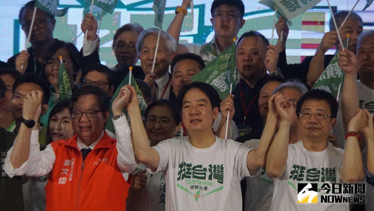 ▲新北幼兒園餵毒案，民進黨主席賴清德（中）呼籲新北市政府應針對幼兒園餵藥事件組成醫療小組。(圖／記者呂炯昌攝，2023.06.10)