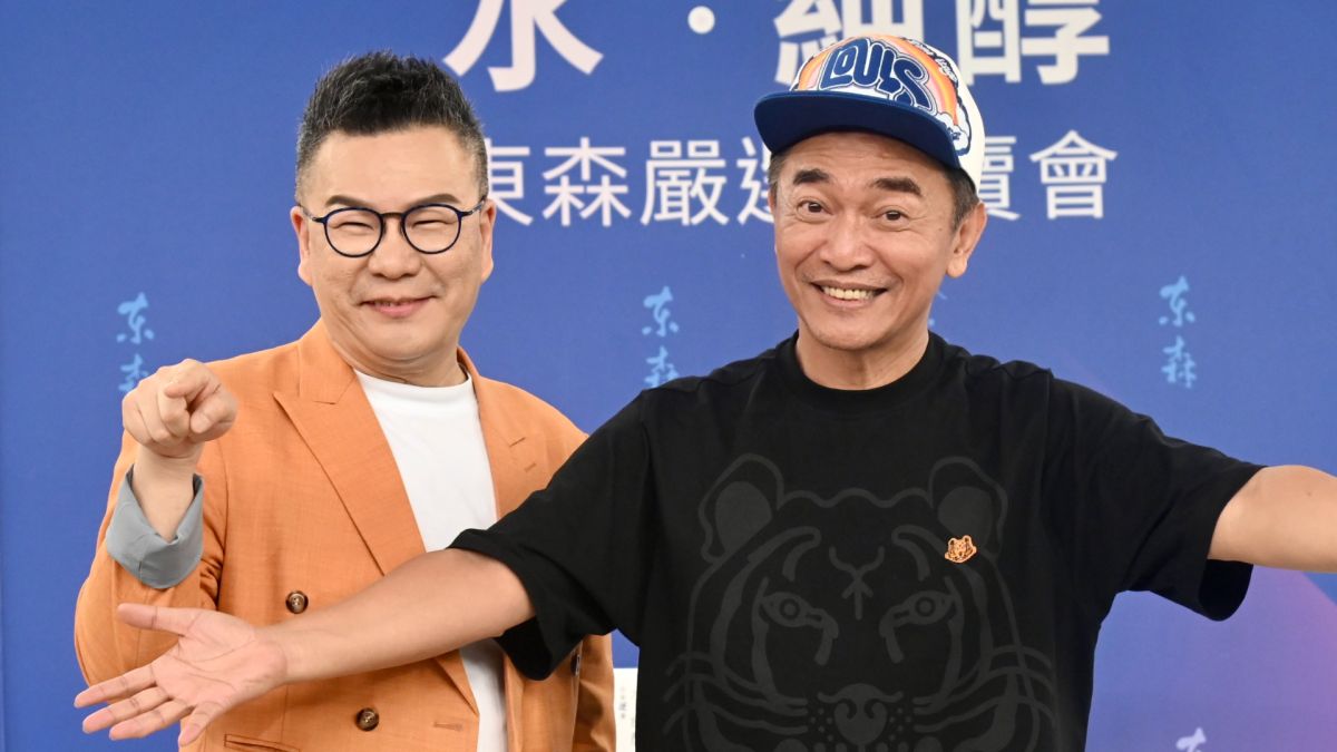 ▲吳宗憲（右）與沈玉琳（左）共同出席活動，吳宗憲則透露過去在同時間被多位女藝人性騷擾過，讓他印象深刻，直呼，「男生也是會遇到性騷擾的！」（圖／東森購物提供）