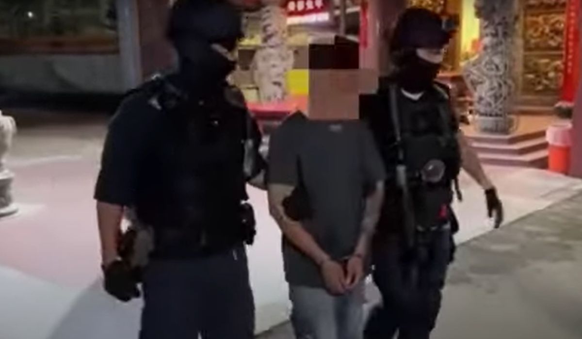 ▲台北市北投區「關渡鹹粥」，43歲的越南籍潘姓老闆娘，遭常客50歲的周姓男子持槍殺害，11日凌晨周男落網，訊後依槍砲、殺人罪嫌移送士林地檢署偵辦。（圖／翻攝畫面） 