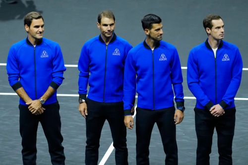 ▲Roger Federer、Rafael Nadal、Novak Djokovic和Andy Murray是網壇黃金時期的代表性人物。（圖／美聯社／達志影像）