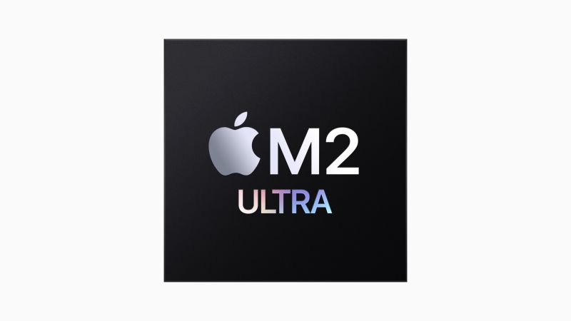 ▲蘋果在WWDC23發表最新處理器M2 Ultra，根據官方指出CPU比 M1 Ultra快 20%、GPU速度提升高達 30%，近日Geekbench出現了跑分數字。（圖／官方提供）