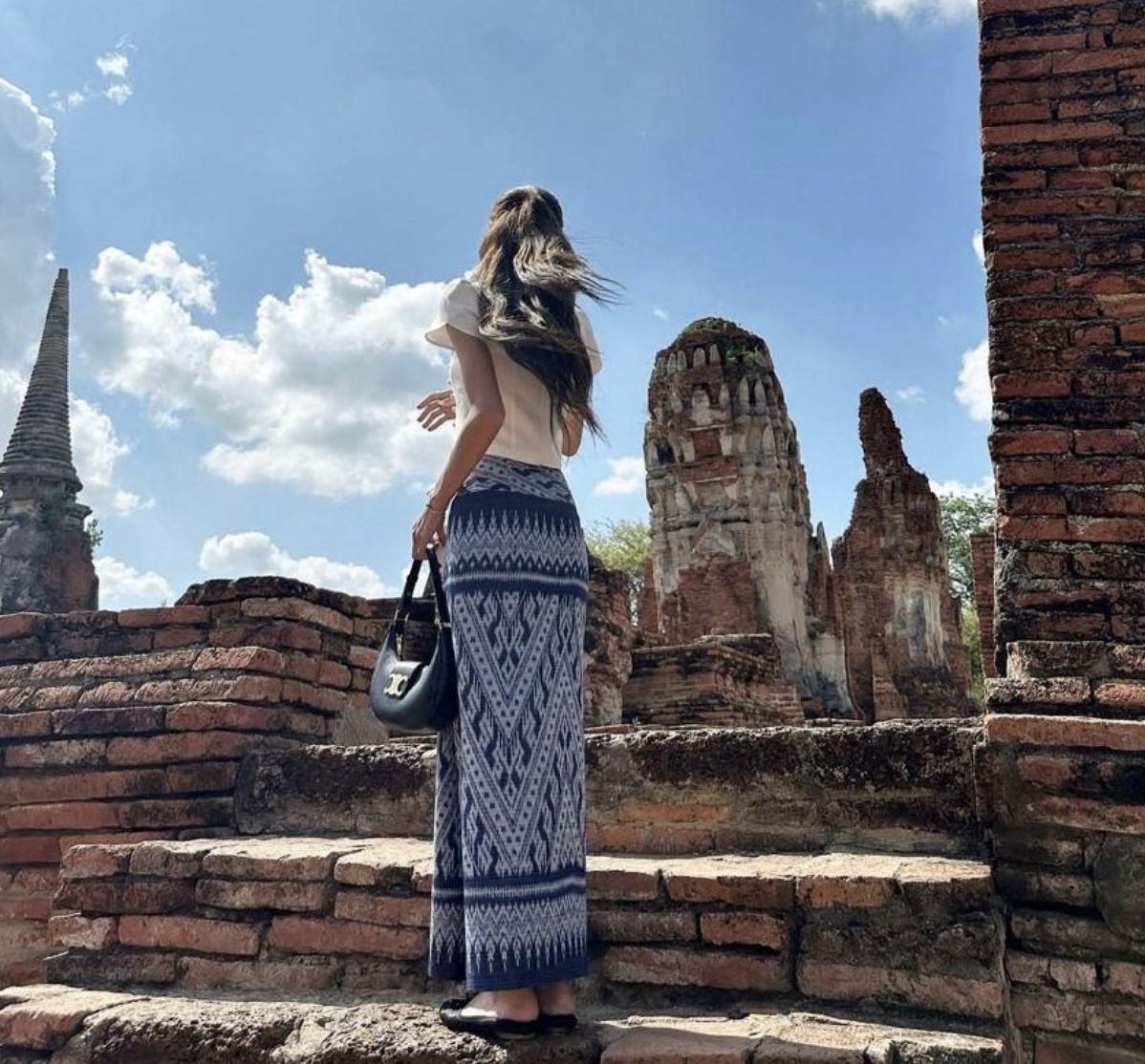 ▲BLACKPINK泰籍成員Lisa在IG分享赴泰國古都大城旅遊的照片，吸引眾多粉絲關注。（圖／翻攝自LIsa IG）