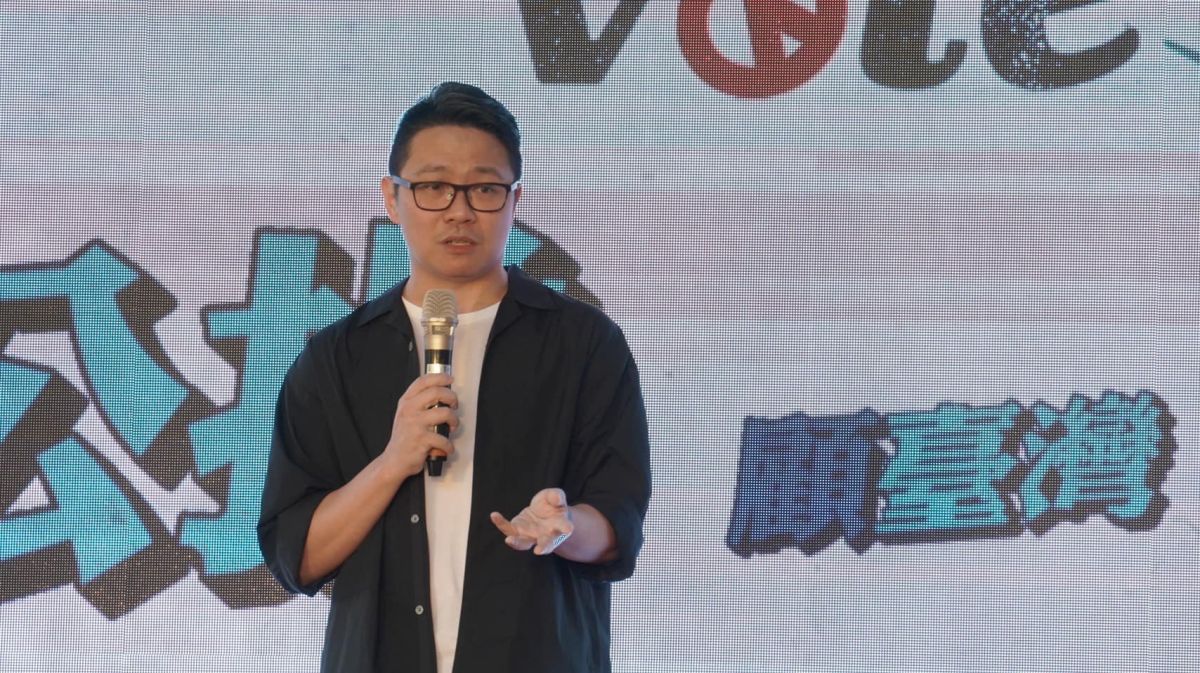 ▲ 泛藍名嘴朱凱翔。翻攝《不演了新聞台》