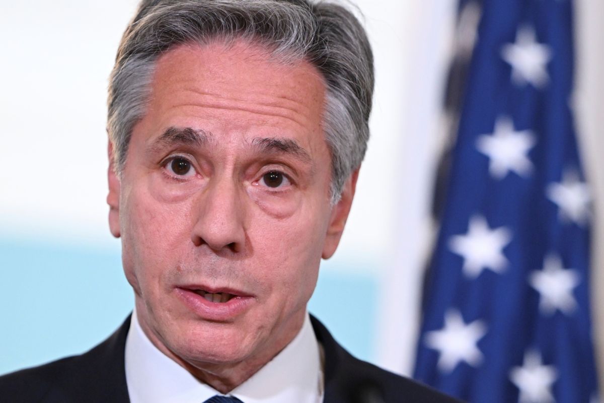 ▲美國國務卿布林肯表示，已採取一系列行動，減緩中國海外間諜活動、遠距離投射軍事力量的影響。（圖／美聯社／達志影像）