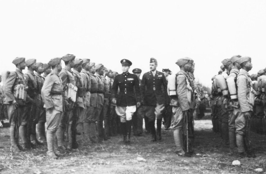 ▲軍校校友會辦理「黃埔建軍／建校迎百年」－系列活動之歷史影像特展。（圖／羅超群攝影、羅廣仁提供）