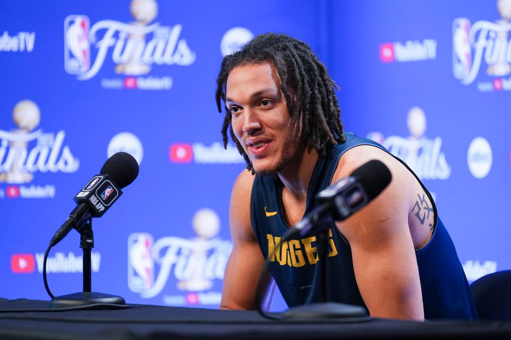 ▲Aaron Gordon幫助丹佛金塊拿下冠軍，今年又被狗咬傷。（圖／美聯社／達志影像）