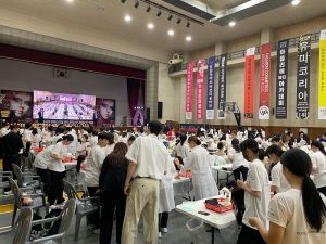 2023第九屆亞洲美容節選美大賽比賽現場 ▲2023第九屆亞洲美容節選美大賽比賽現場(圖/崑山科大提供)