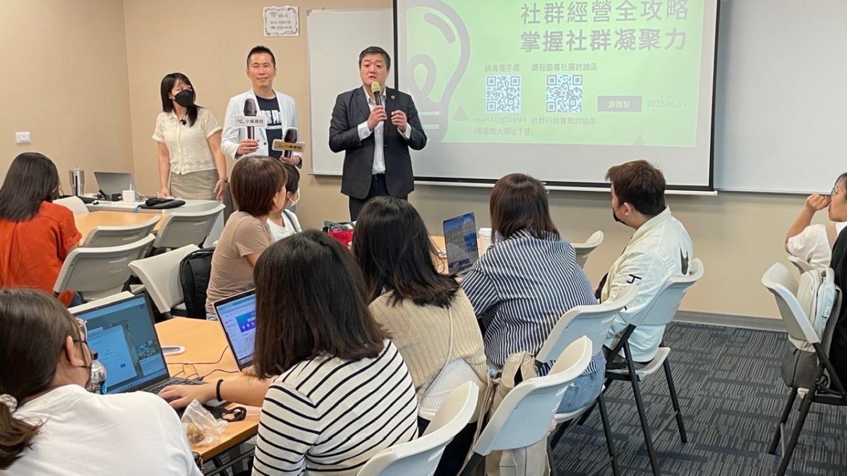 ▲粉專經營越來越專業，小編課程需求旺盛。（圖／記者陳美嘉攝）