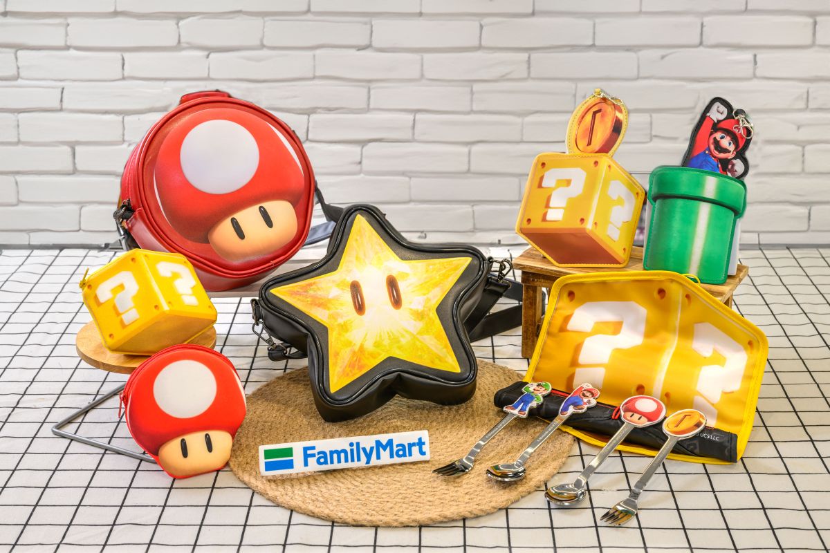 ▲全家即日起至7月25日，展開超級瑪利歐兄弟電影版集點加價購活動。（圖／業者提供）
