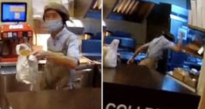 職場霸凌！新加坡年長員工給錯食物　店經理當場發飆甩門全被拍下
