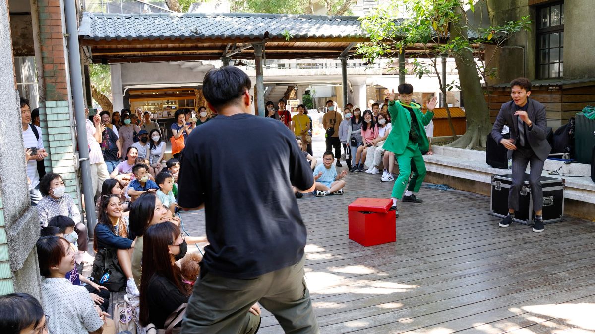 ▲1914華山文創園區的街頭藝人申請，需經過事前的人工審查機制。（圖／記者葉志明攝）