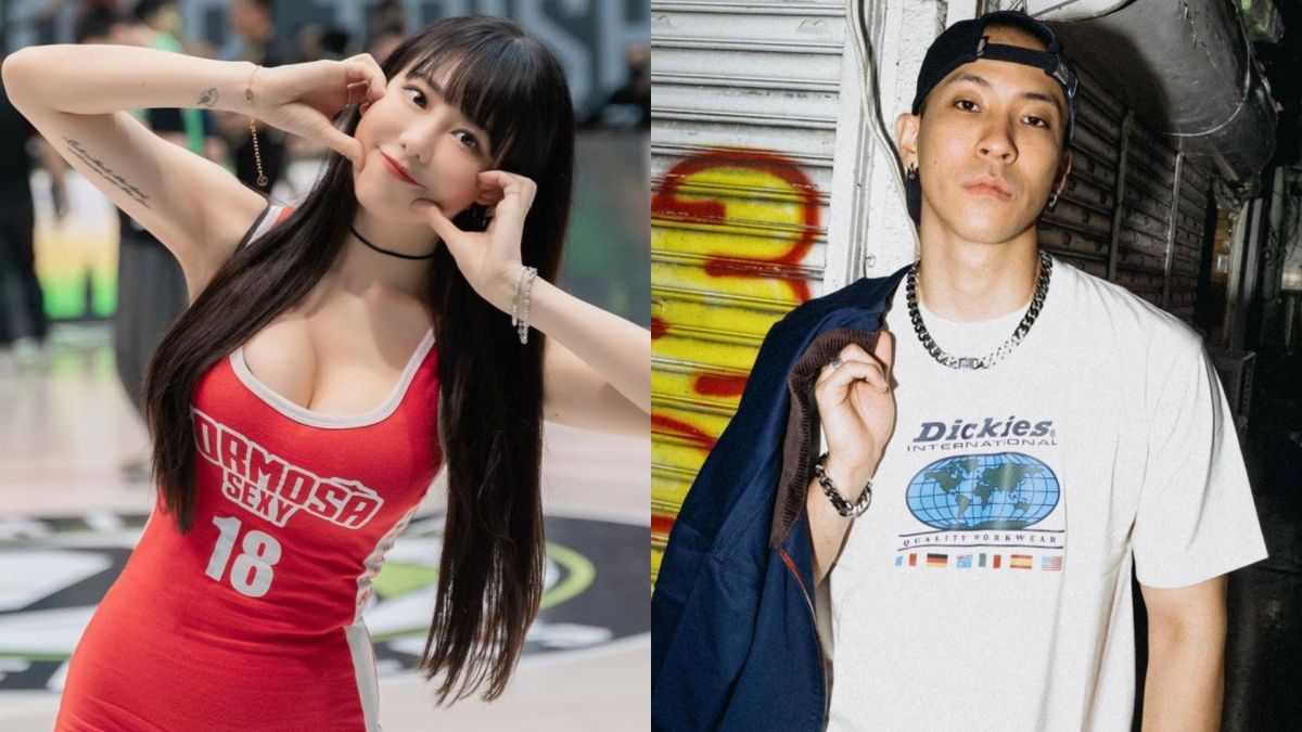 ▲啦啦隊長梓梓（左）爆同居男星吳東震，經紀公司未否認戀情。（圖／翻攝自梓梓、吳東震Instagram）