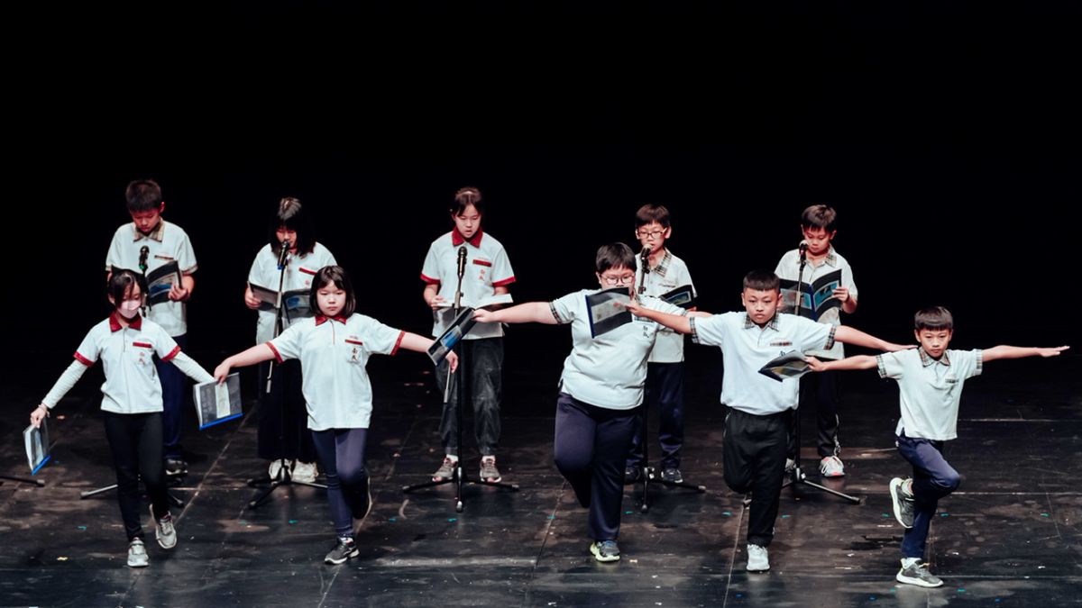 ▲「劇場藝術體驗教育計畫-讀劇課程」，由學校教師和劇場業師合作，深入校園讓學生深度體驗戲劇產製過程和趣味。（圖／衛武營提供）