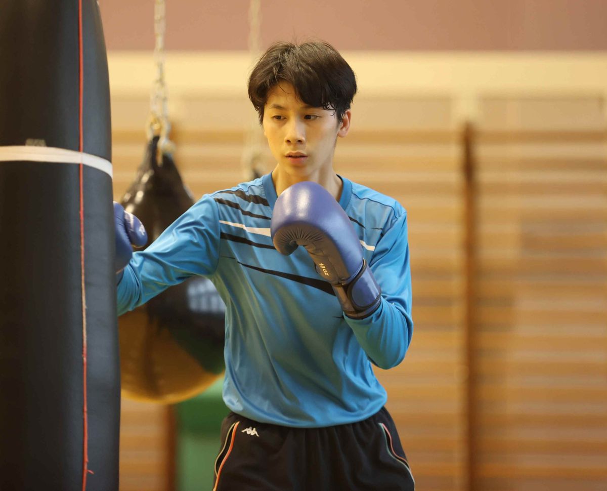 ▲拳擊國手林郁婷爆料，平時靠研究股票紓壓。國訓中心提供