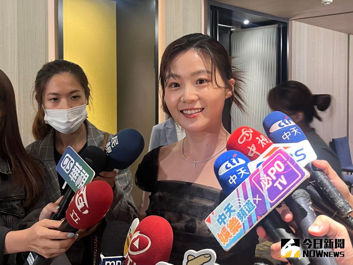 ▲楊小黎談許傑輝待她像爸爸，尊重他引退的決定。（圖／記者羅凌筠攝）