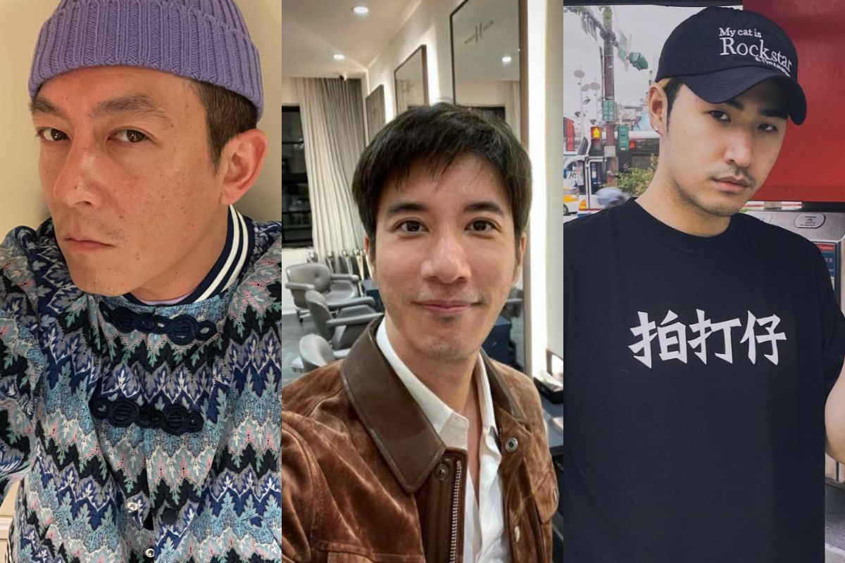 ▲陳冠希、王力宏、鹿希派（由左至右排序）都是宣布退出演藝圈又回歸的經典例子。（圖／翻攝自IG）