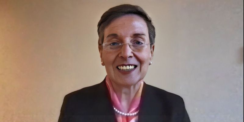 ▲國際透明組織主席Delia Ferreira Rubio於GCTF第一場次大 會發表談話(圖/廉政署提供)