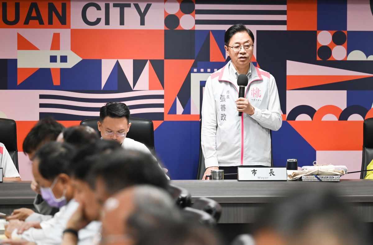 ▲張善政宣布，桃園市政府自16日起，將提供桃園市境內6歲以下幼童、以及設籍在桃園，但在外縣市就讀或生活的幼童公費抽血檢驗。（圖／桃園市政府提供）